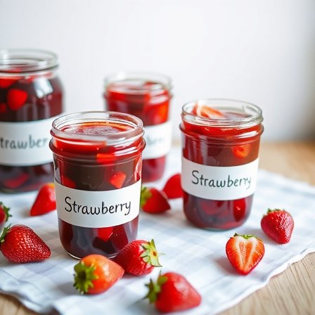 Homemade jam, organic produce Netherlands